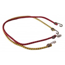 Резинка багажная с двойным крючком d-10мм, длина 2,0 м